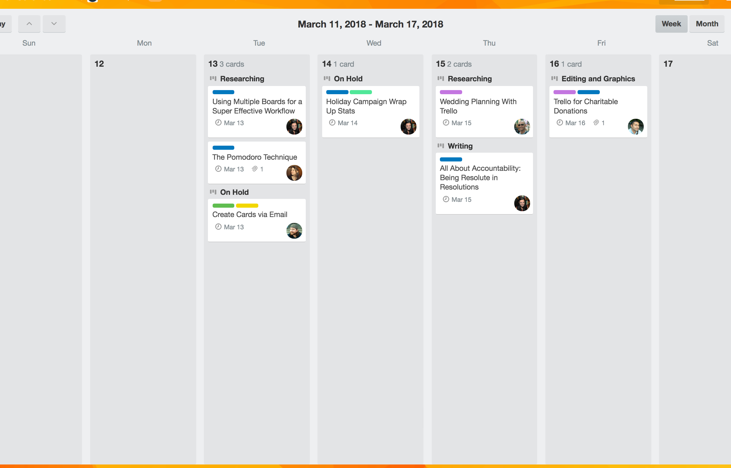 Calendar Power-Up Power-Up  Trello